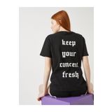 Koton 7YAB17886OK039 Koton Plus Kadın T-Shirt