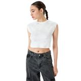 Koton 7YAK12914UK038 Crew Neck Kadın T-shirt