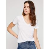 Koton 9KAK13769GK Beyaz Kadın T-Shirt