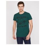Koton 9YAM11139CK750 Baskili Erkek T-Shirt