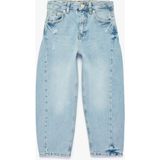 Koton Barrel Denim Pantolon Erkek Çocuk Pamuklu Rahat Kesim Yan Cep Detaylı - Lacivert - Relax - 7 - 8 Yaş