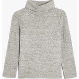 Koton Basic Balıkçı Yaka T-Shirt Uzun Kollu Viskon Kumaş - 11 - 12 Yaş - Gri