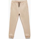 Koton Basic Jogger Eşofman Altı 9-10 Yaş Erkek Çocuk İçin Şardonlu ve Lastikli Paça Tasarımı - 9 - 10 Yaş - Ekru