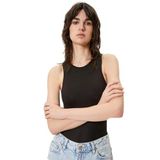 Koton Basic Kolsuz Atlet Çıtçıtlı Halter Yaka