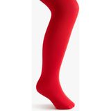 Koton Basic Külotlu Çorap - 5 Yaş - Kırmızı