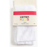 Koton Basic Külotlu Çorap - Beyaz - 5 Yaş