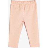 Koton Basic Tayt Pamuklu Beli Lastikli - Pembe - 12 - 18 Ay