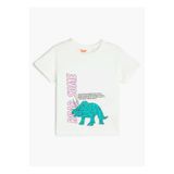 Koton Baskılı Ekru Bebek T-Shirt 5SMB10008TK-A
