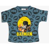 Koton Batman Tişört Lisanslı Kısa Kollu Bisiklet Yaka Pamuklu - 12 - 18 Ay - Mavi