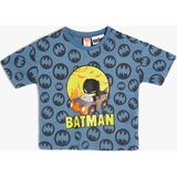 Koton Batman Tişört Lisanslı Kısa Kollu Bisiklet Yaka Pamuklu - 9 - 12 Ay - Mavi