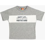 Koton Bebek T-Shirt - Gri - 2 - 3 Yaş