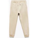 Koton Beli Bağcıklı Şardonlu Jogger Bej Erkek Çocuk Eşofman Altı 6WKB40010TK - 7 - 8 Yaş