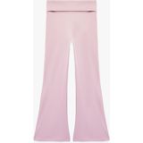 Koton Beli Lastikli Slim Fit Ispanyol Paça Tayt - Mor - 6 - 7 Yaş