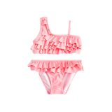 Koton Bikini Takımı Fırfırlı Tek Omuz İnce Askı Detaylı