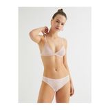 Koton Brief Külot Minimal Baskılı Simli Dikiş Detaylı, L, 3WLK30200MK, Pembe Çizgili, kadın