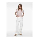 Koton Büzgülü Pembe Kadın T-Shirt 6SAL10031IK