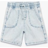 Koton Cep Detaylı Beli Bağlamalı Denim Şort - 13 - 14 Yaş - Mavi