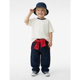 Koton Cep Detaylı Denim Pantolon Erkek Çocuk Regular Fit Pamuklu Model Lacivert Renk - 9 - 12 Ay