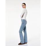 Koton Cepli Pamukluslim Fit Ispanyol Paça Jean Pantolon - Flare Jeans - Lacivert - 32 / 32