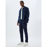 Koton Chino Pantolon Cep Detaylı Viskon Karışımlı - Lacivert - 38