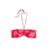 Koton Çiçek Desenli Straplez Bikini Üstü