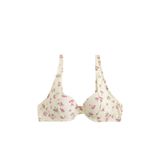 Koton Çiçekli Bikini Üstü Destekli Balenli