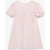 Koton Çiçekli Pembe Kız Bebek Elbise 6SMG80007AK - 3 - 4 Yaş - Açık Pembe