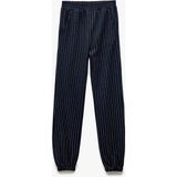 Koton Çizgili Cepli Viskon Beli Lastikli Jogger Pantolon - Regular - 13 - 14 Yaş