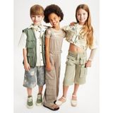 Koton Crop Bluz Uzun Kollu - 11 - 12 Yaş - Ekru