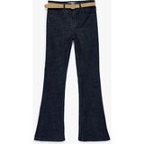 Koton Dar Kesim Ispanyol Paça Jean Pantolon - Flare Jeans - Lacivert - Slim Fit - 32 / 32