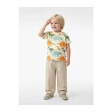 Koton Dinozor Baskılı Sarı Erkek Bebek T-Shirt 6Smb10063Tk