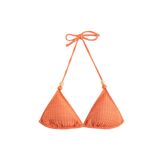 Koton Dokulu Aksesuarlı Üçgen Bikini Üstü