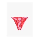 Koton Dokulu Çiçekli Brazilian Bikini Altı