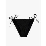 Koton Dokulu Yanları Bağlamalı İpli Bikini Altı