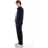 Koton Düğmeli Viskon Karışımlı Chino Cep Detaylı Kumaş Pantolon - Lacivert - 46 - Straight