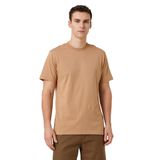 Koton Erkek Basic Tişört Bisiklet Yaka Kısa Kollu Bej (057) XL