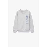 Koton Erkek Bebek Canavar Baskılı Uzun Kollu Bisiklet Yaka Sweatshirt