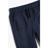 Koton Erkek Bebek Jogger Pantolon 5SMB40033TW Lacivert 18-24 Ay Konforlu Kullanım - Sarı - 6 - 12 Ay