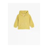 Koton Erkek Bebek Pamuklu Kanguru Cepli Fermuarlı Basic Kapşonlu Sweatshirt