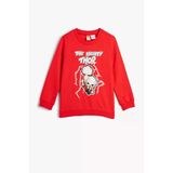 Koton Erkek Bebek Thor Sweatshirt Lisansli Uzun Kollu Bisiklet Yaka Pamuklu Sardonlu