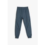 Koton Erkek Cocuk Basic Jogger Esofman Alti Sardonlu Cepli Beli Lastikli