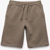 Koton Erkek Çocuk Beli Bağcıklı Cep Detaylı Basic Şort Desensiz 4 - 5 Yaş Regular Fit - Kahve