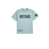 KOTON Erkek Çocuk Bisiklet Yaka Kısa Kollu Batman Lisanslı Baskılı Tişört, Yeşil (758), 7/8 Yaş
