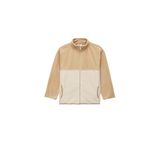 Koton Erkek Çocuk Dik Yaka Uzun Kollu Fermuarlı Polar Sweatshirt, Ekru, 6-7 Yaş