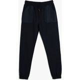 Koton Erkek Çocuk Jogger Eşofman Altı Cepli Beli Bağlamalı Örme Kumaş Lacivert Renk - 5 - 6 Yaş