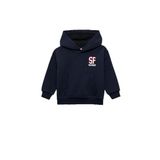 Koton Erkek Çocuk Kapüşonlu Sweatshirt, Kanguru Cepli, Baskılı, Lacivert, 24-36 Ay