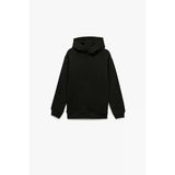 Koton Erkek Çocuk Oversize Şardonlu Uzun Kollu Basic Kapşonlu Sweatshirt