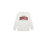 Koton Erkek Çocuk Sweatshirt, Ekru, 11-12 Yaş EY59GY112222