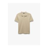 KOTON Erkek Pamuklu Kısa Kollu Pike Kumaş Polo Yaka Slim Fit Tişört