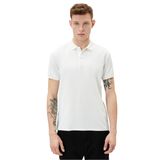 KOTON Erkek Polo Yaka Kısa Kollu Basic Tişört, Beyaz (000), Xl